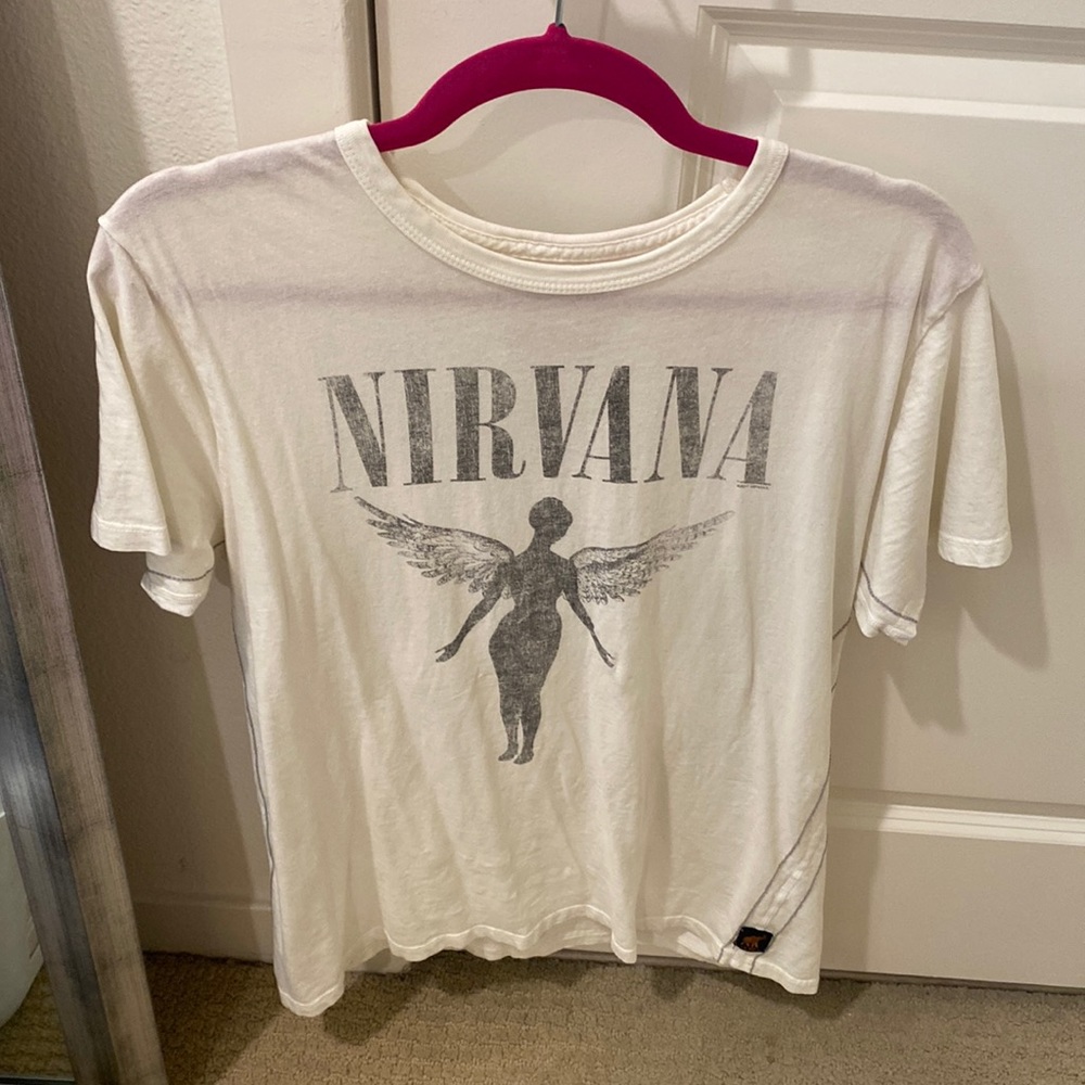 Nirvana tee size medium